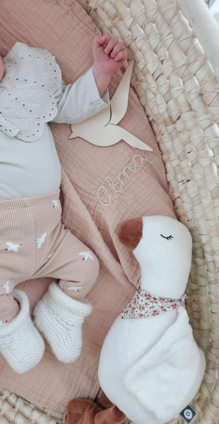Organic cotton muslin cloth - Personalized
