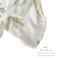 couverture personnalisée fourrure bébé naissance cadeau