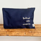 trousse coton brodée prénom bébé 