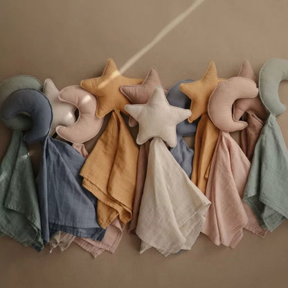 Doudou lune plat - Coton Bio