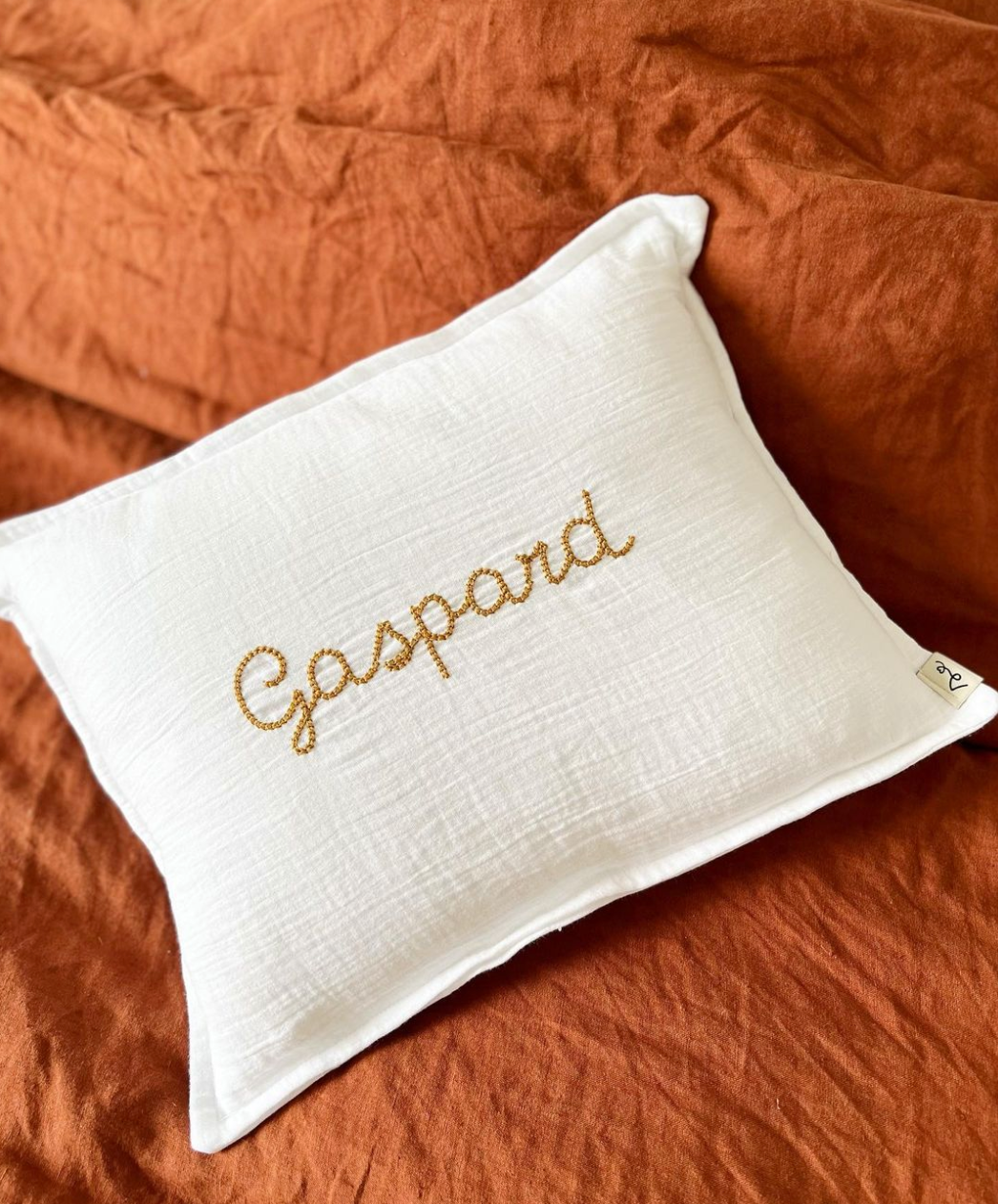 coussin personnalisé bébé chambre décoration