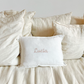 coussin bébé prénom brodé