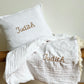 couverture personnalisée fourrure bébé naissance cadeau